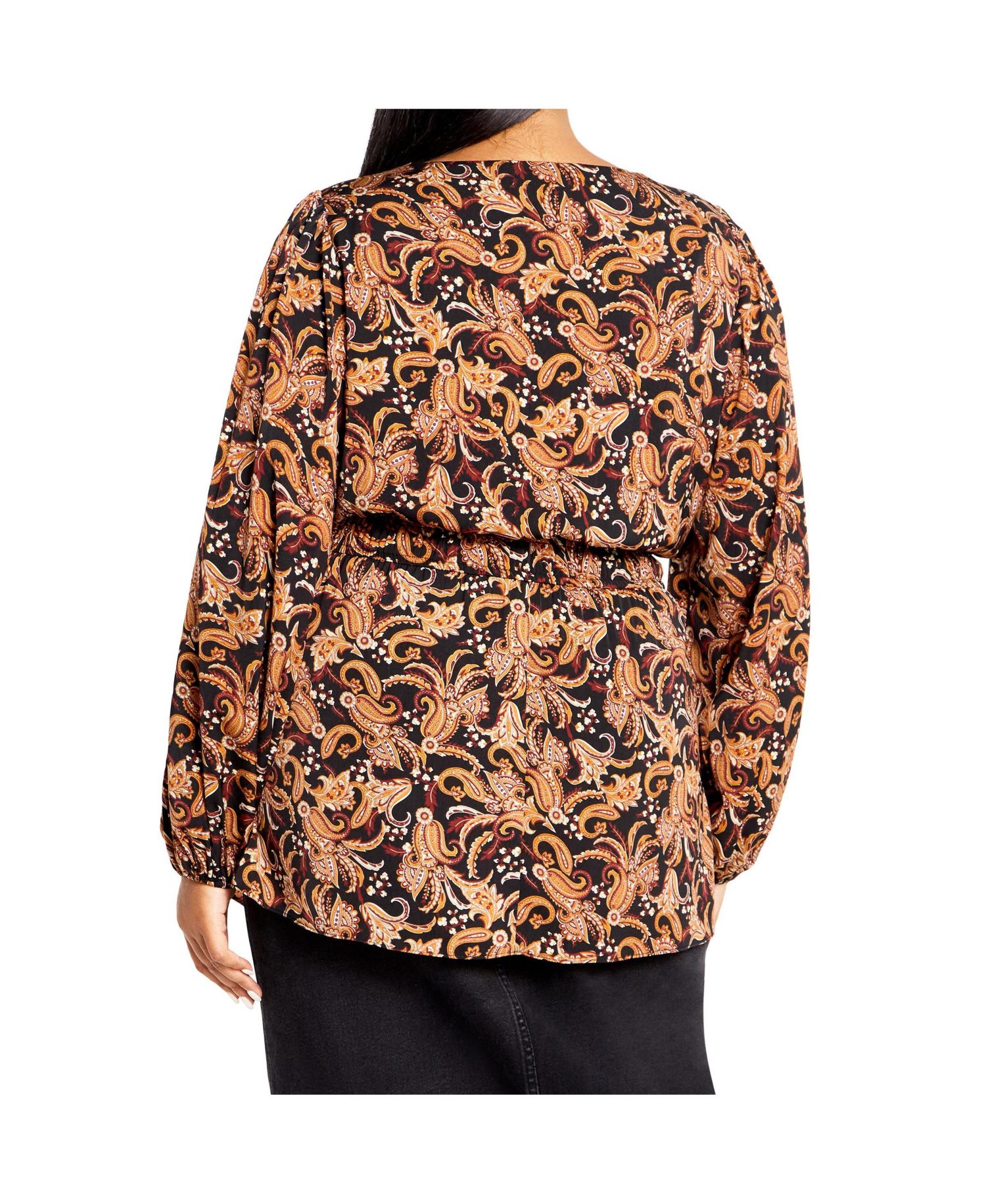 Plus Size Aubree Print Shirt