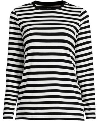 Women's Supima Cotton Long Sleeve Crewneck T-Shirt