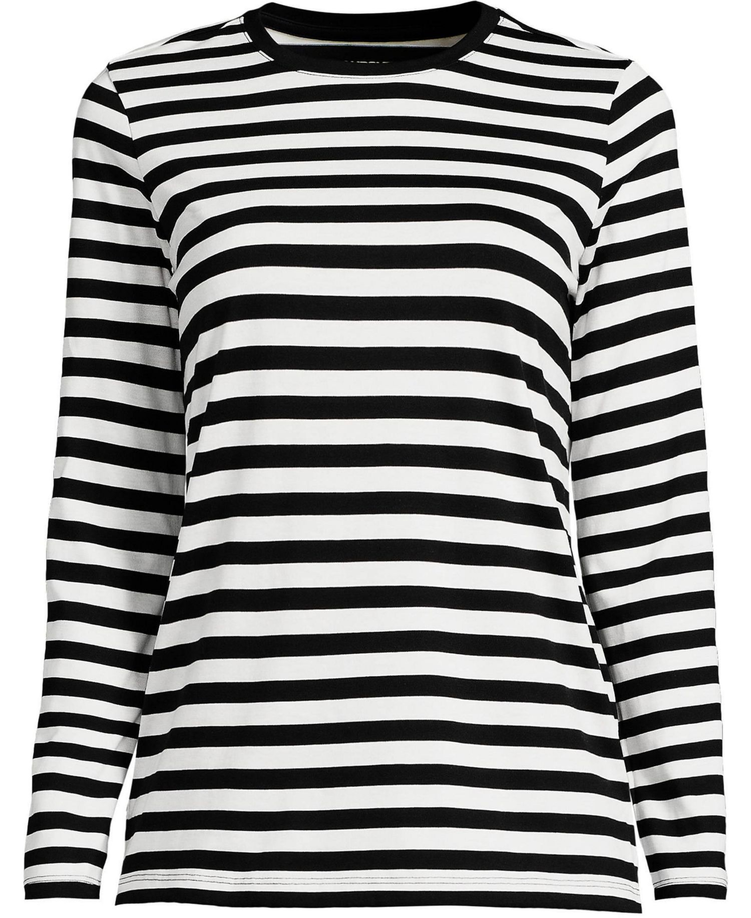 Women's Supima Cotton Long Sleeve Crewneck T-Shirt