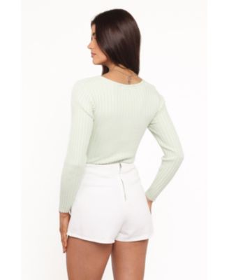Women's Demi Twist Detail Knit Top