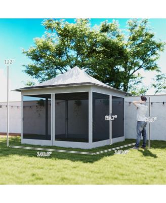 12 x 12 ft. Pop Up Canopy Tent, Inst Shelter,