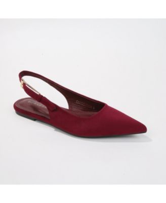 Caitriona Faux Suede Flats