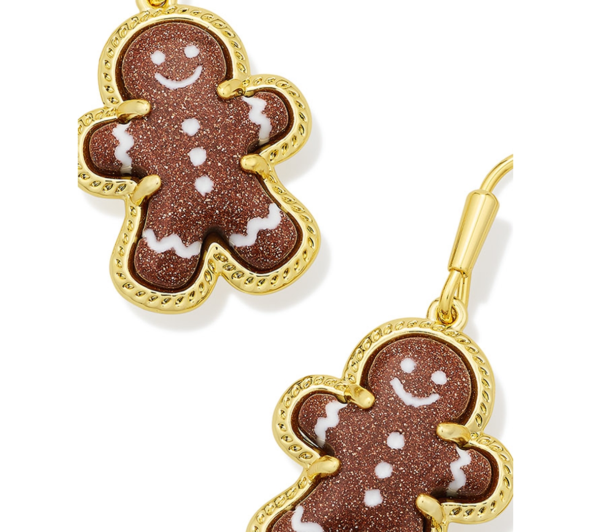 Kendra Scott 14k Gold-tone Over Brass Drop Earrings In Gold