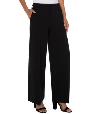 Liverpool Los Angeles - Petite Kelsey Wide-Leg Trousers