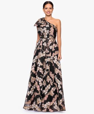 Betsy & Adam - Women's One-Shoulder Dress