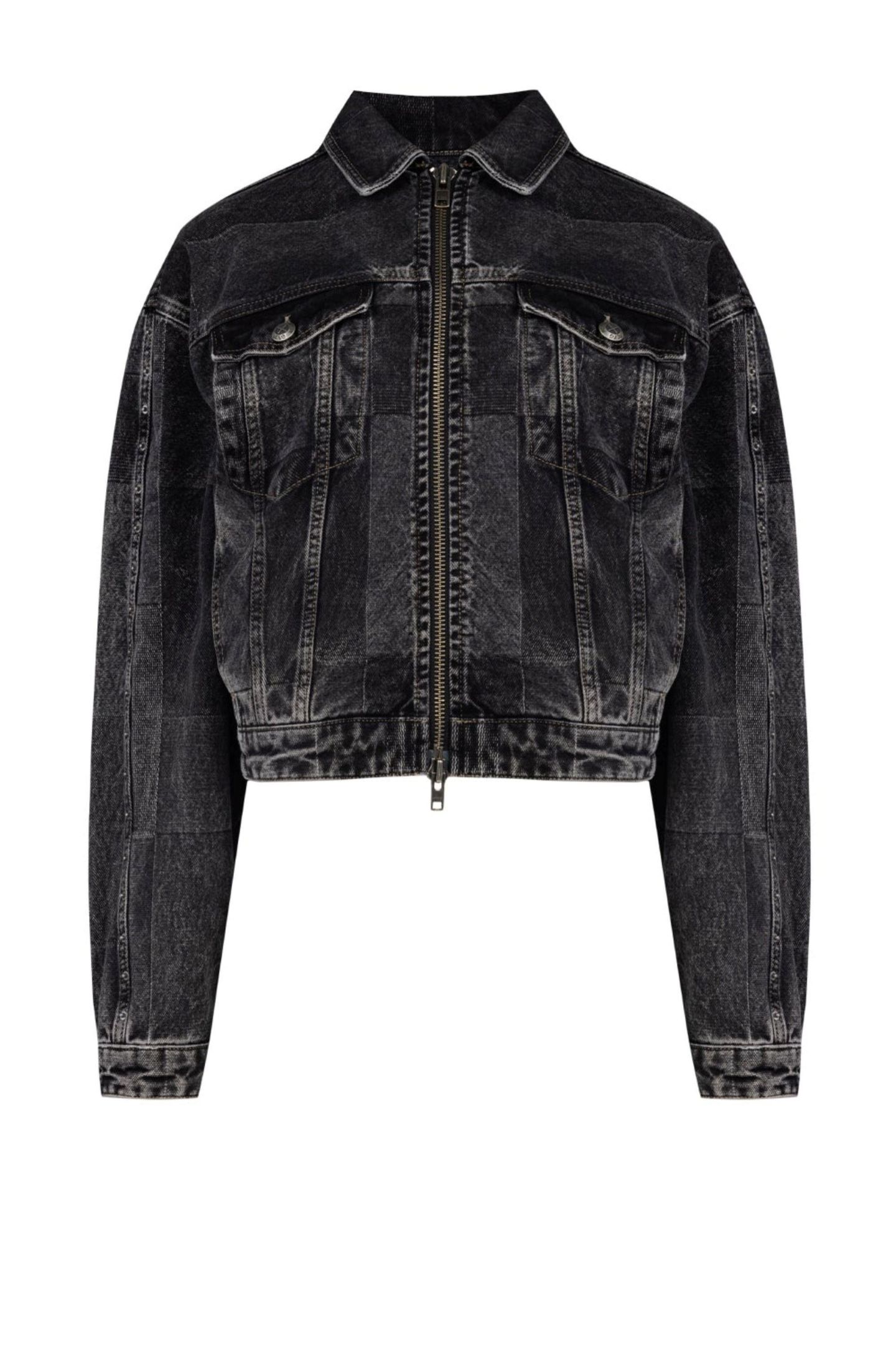 Женская куртка PCFG Your Itch Colorblocked Denim Jacket — фото 4