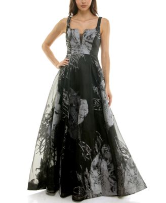 Taylor - Women's Printed V-Neck Maxi Dress