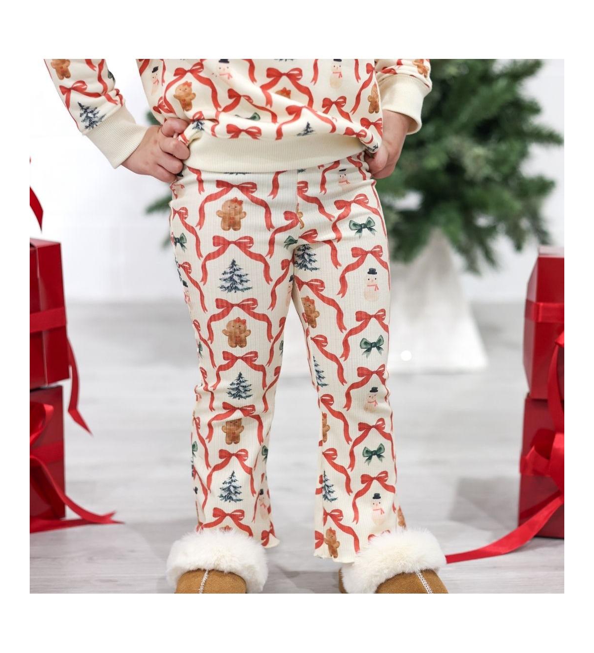 Sweet Wink Little Girls Christmas Cutie Flare Legging
