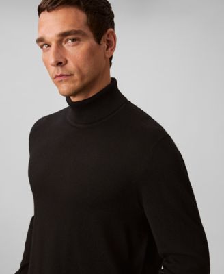 Men's Merino Wool Blend Turtleneck Sweater