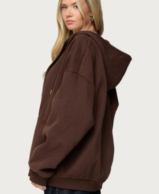 Women's Polyester Cotton Elvie Oversized Hoodie