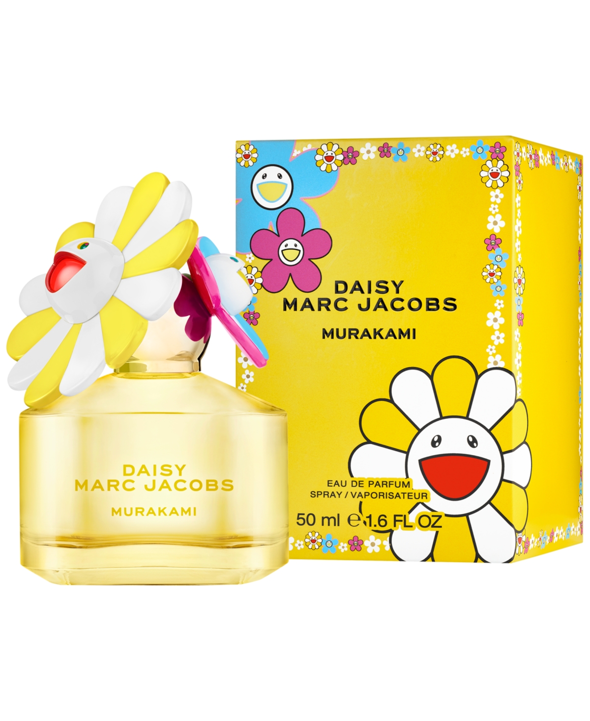 Marc Jacobs Daisy Murakami Yellow Limited-edition Eau De Parfum,â 1.6 Oz. In Transparent