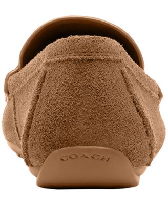 Women's Sculpted C Round Toe Suede Driver Loafers