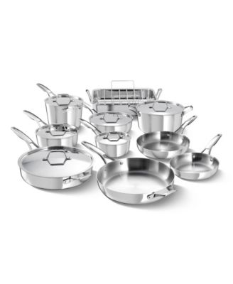 Calphalon - Premier Stainless Steel 16-Piece Cookware Set