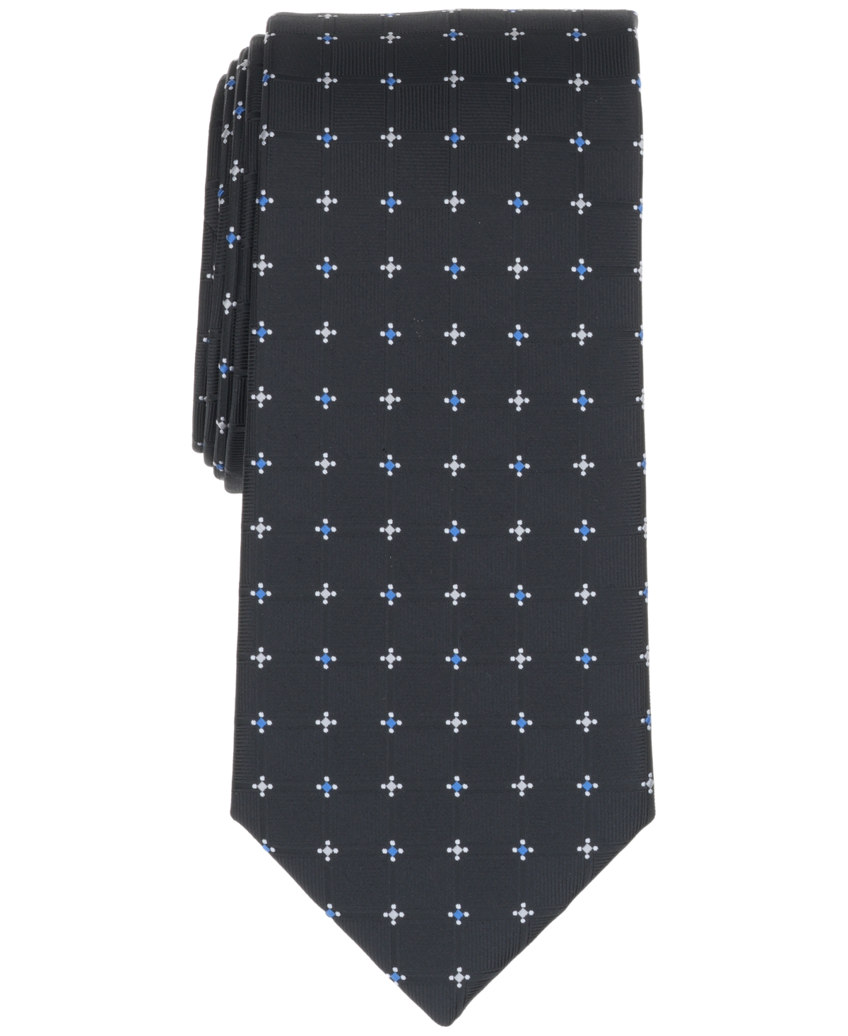 Club Room Men's Meyers Grid Pattern Tie, Macy's Exclusive