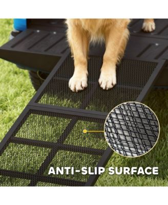 Dog Car Ramp, 75" x 20" Large Folding Portable Pet Ramp