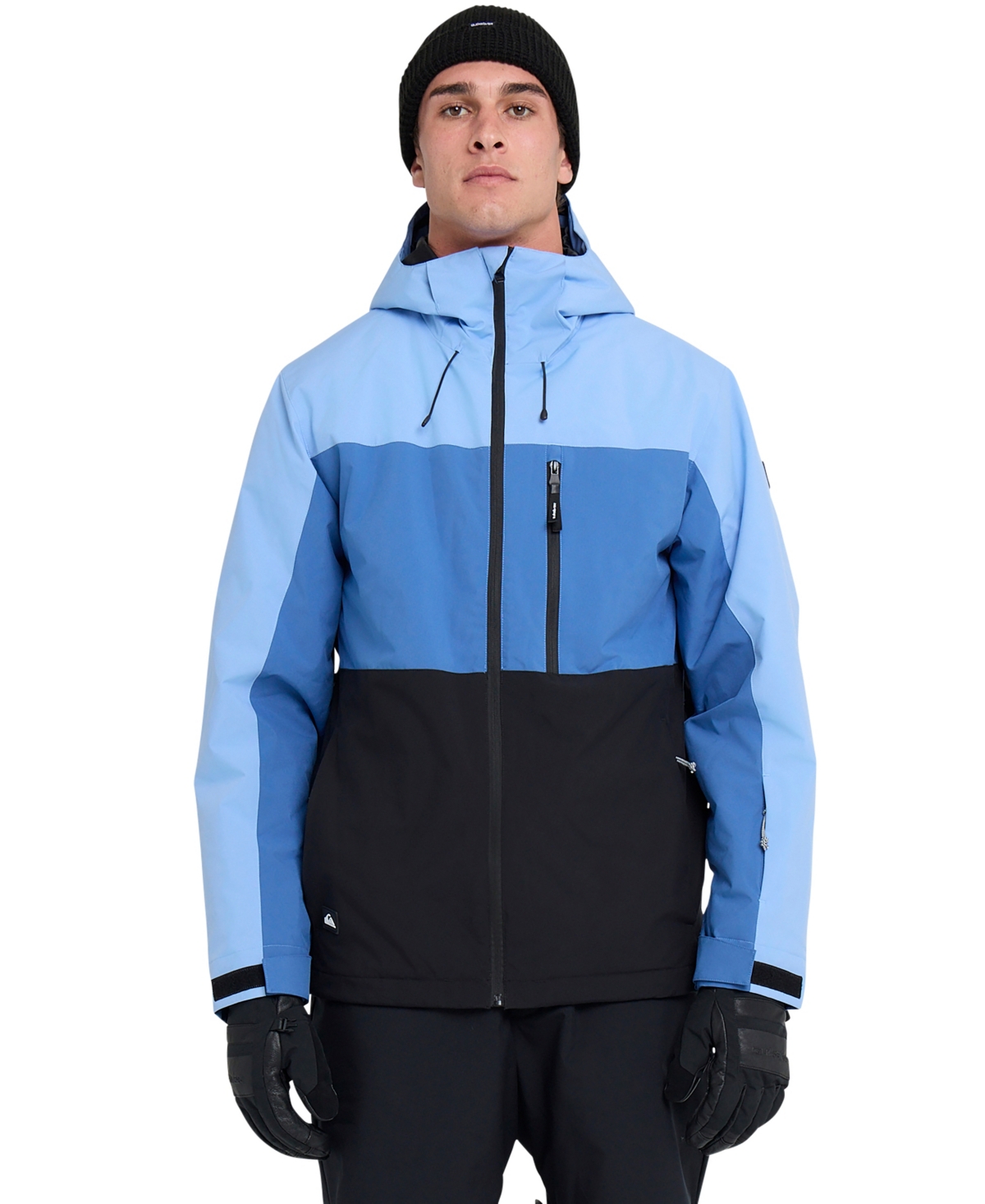 Quiksilver Sycamore Waterproof Snow Jacket In Blue