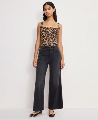 Women's Good Skate Cropped Wide Leg Jeans, Regular & Plus Size