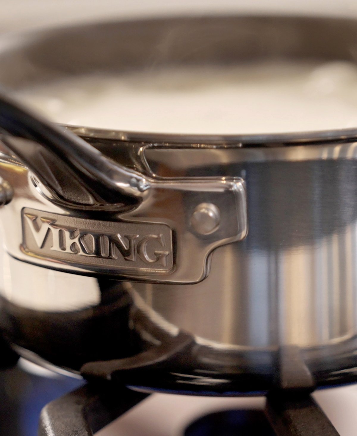 Viking Pure Glide Stainless Steel 2-quart Saucepan In Silver