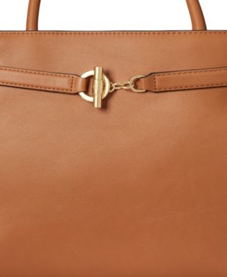 Leather Large Blaike Satchel Bag