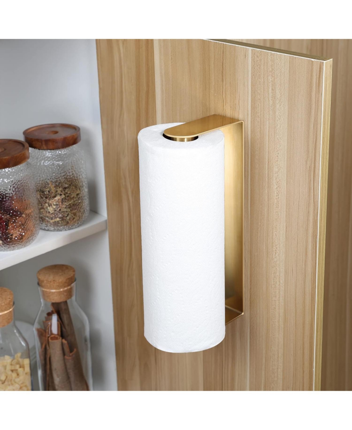 Adhesive Paper Towel Holder Under Cabinet