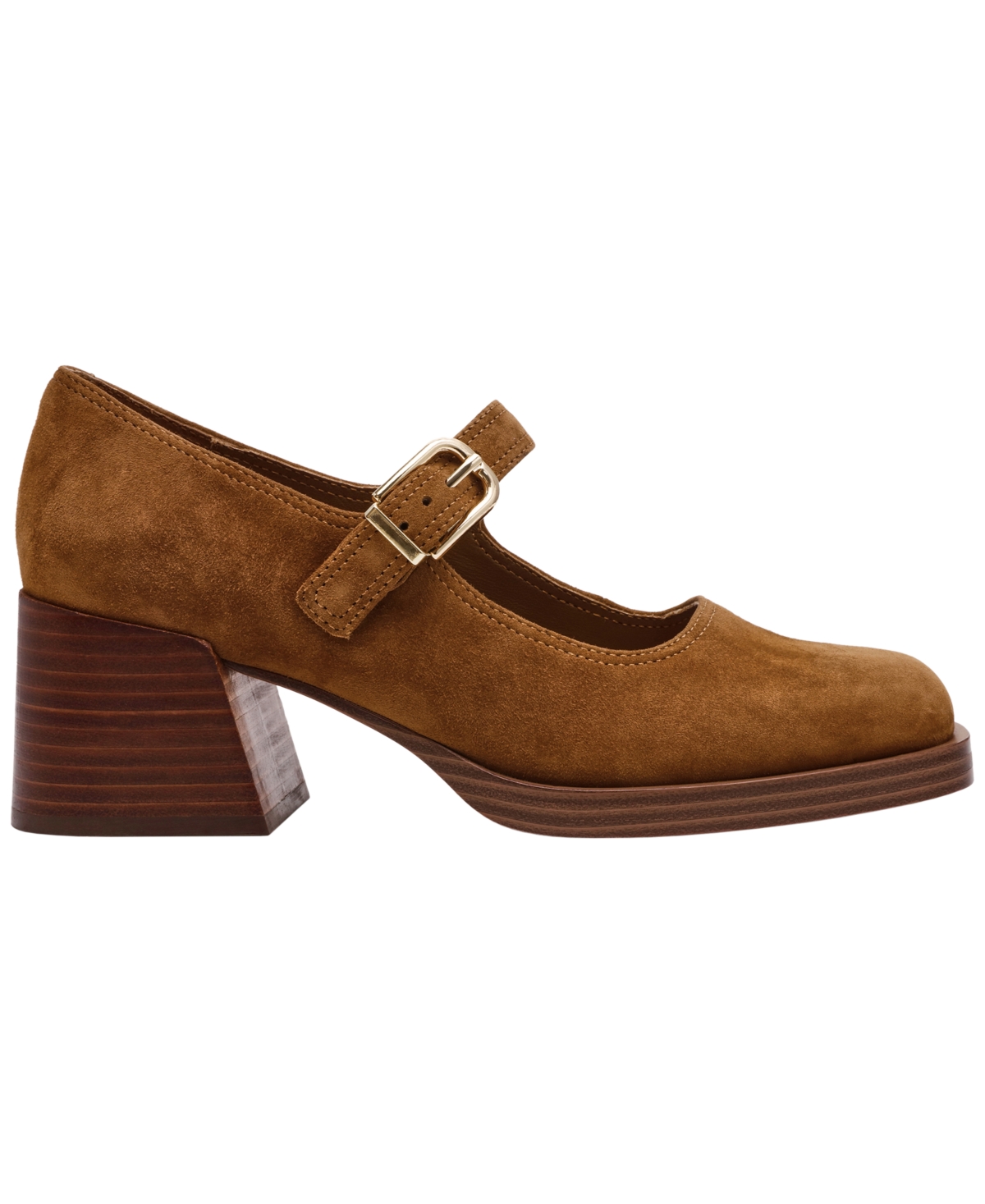 Steve Madden Women's Lisbon Platform Mary-jane Pumps In Brown