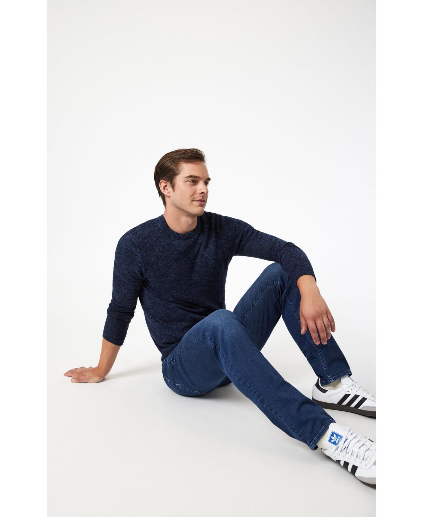 Мужские джинсы Mavi Jeans Mavi Jake Slim Leg In Dark Supermove — фото 6