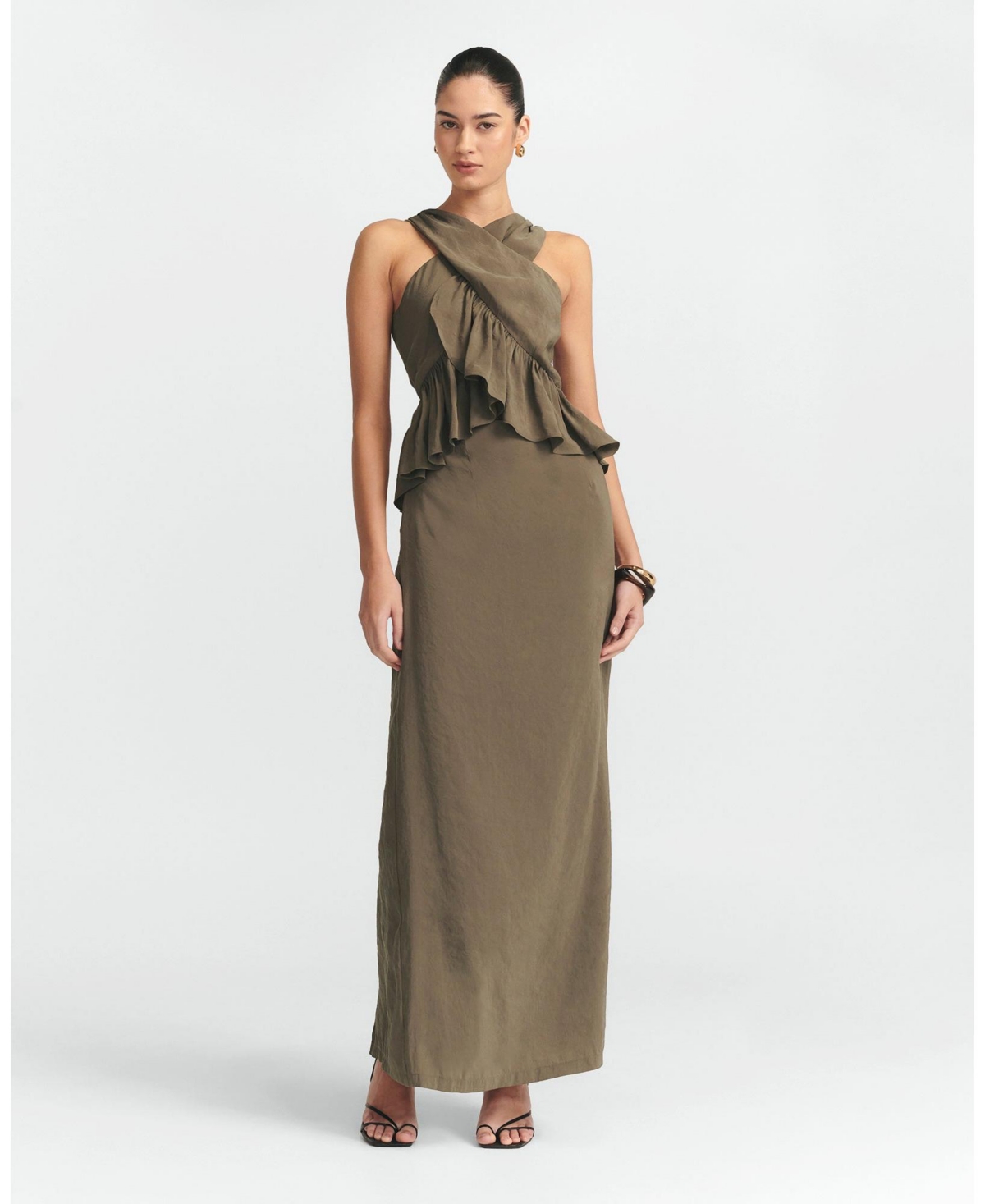 St Mrlo Women's Marlo Aloe Maxi Dress