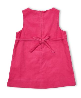 Baby Girls Corduroy Jumper With Hearts