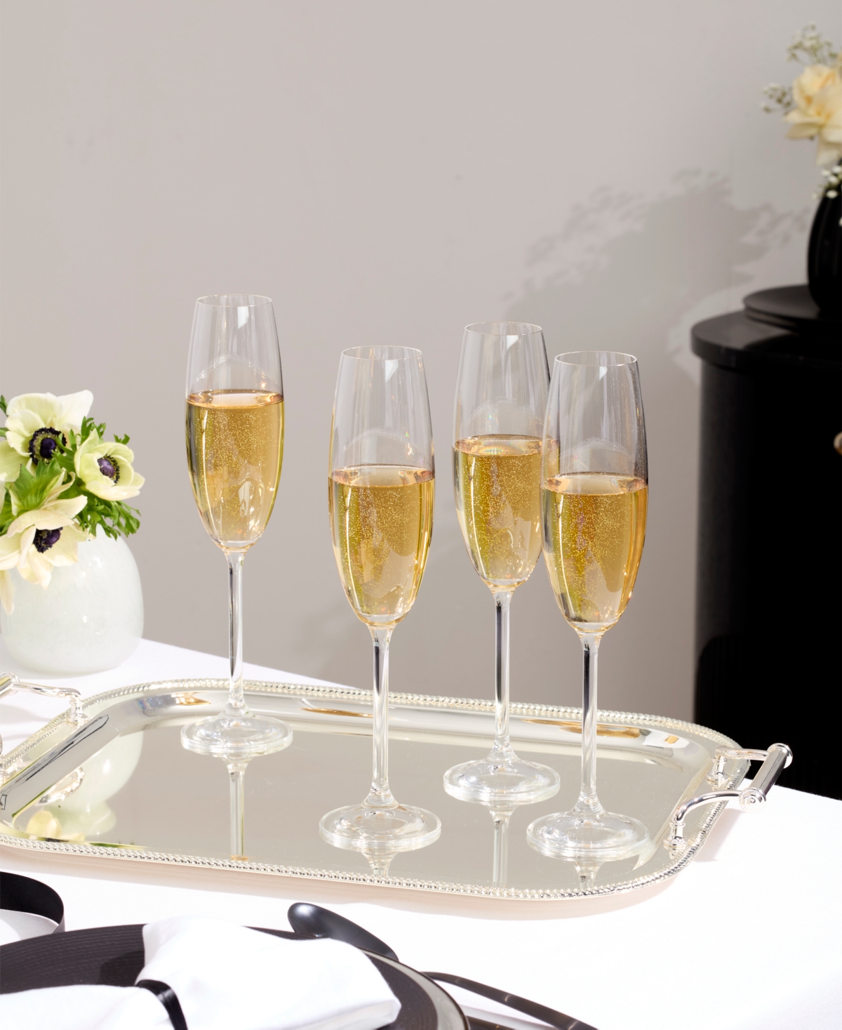 Lenox Tuscany Champagne Flutes 6 Piece Value Set