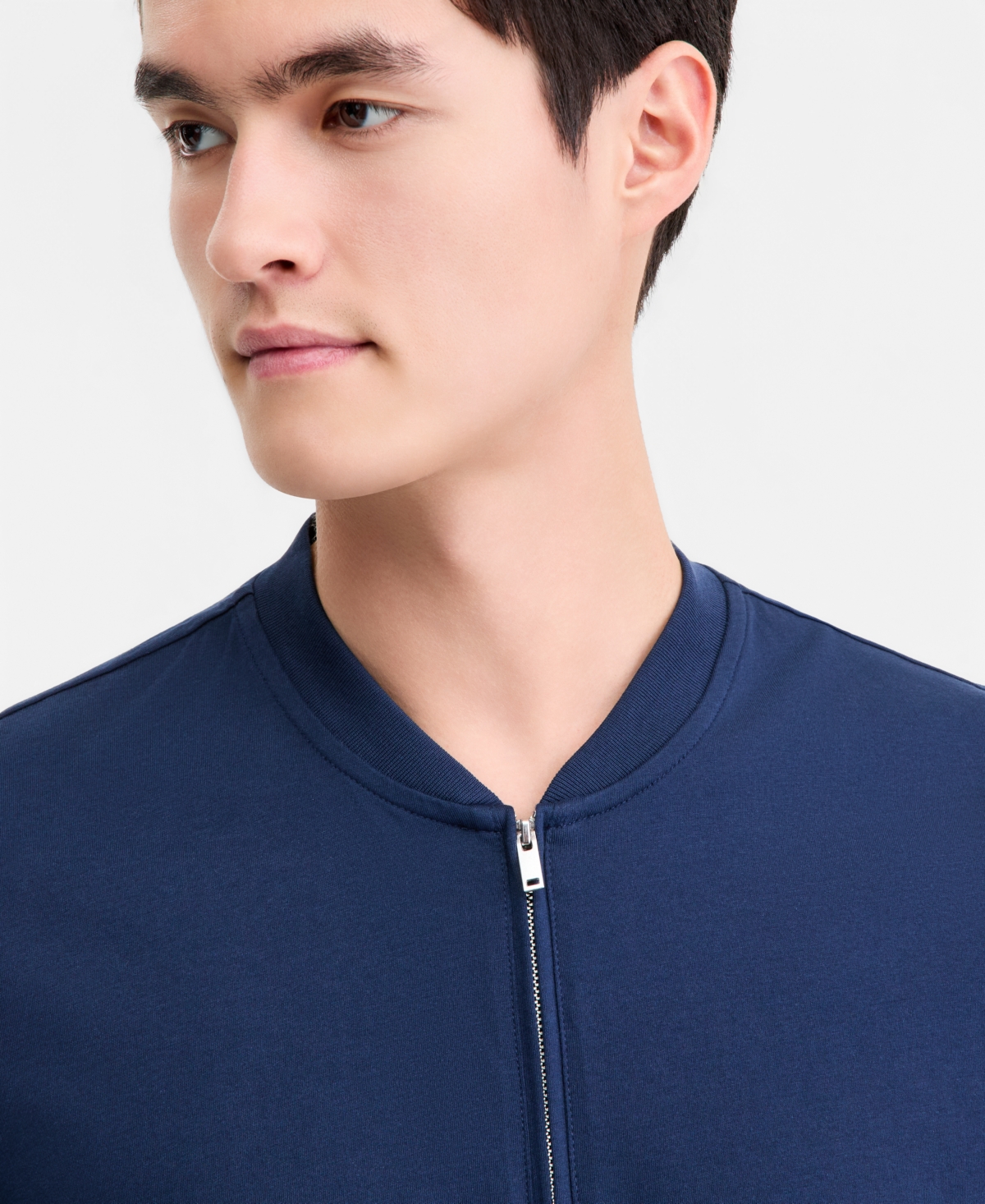 Alfani Men's Short-Sleeve Mercerized Cotton Baseball Polo Shirt, Macy's Exclusive