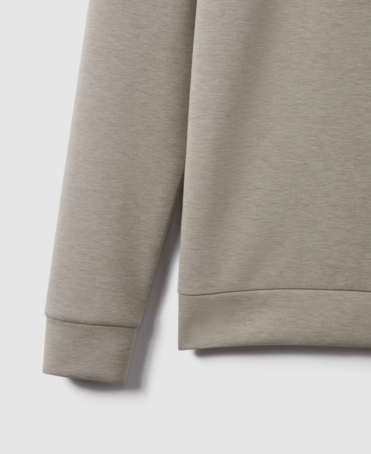 Reiss Men's Interlock Jersey Drawstring Hoodie In Brown