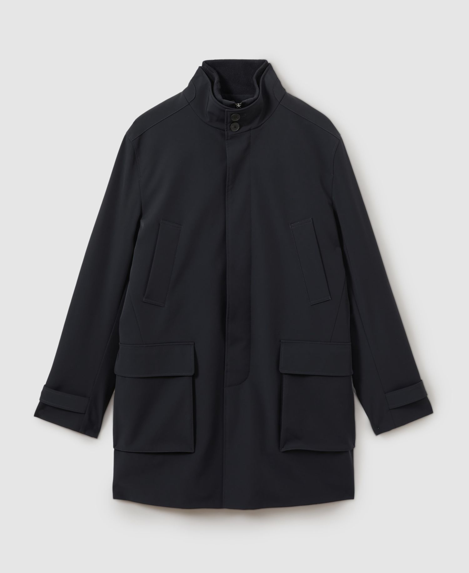 Men's Player Hybrid Removable-Gilet Overcoat