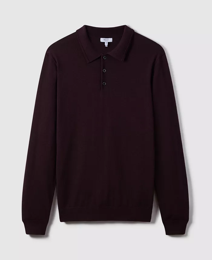 Men's Merino Wool Polo Shirt - thumbnail 2
