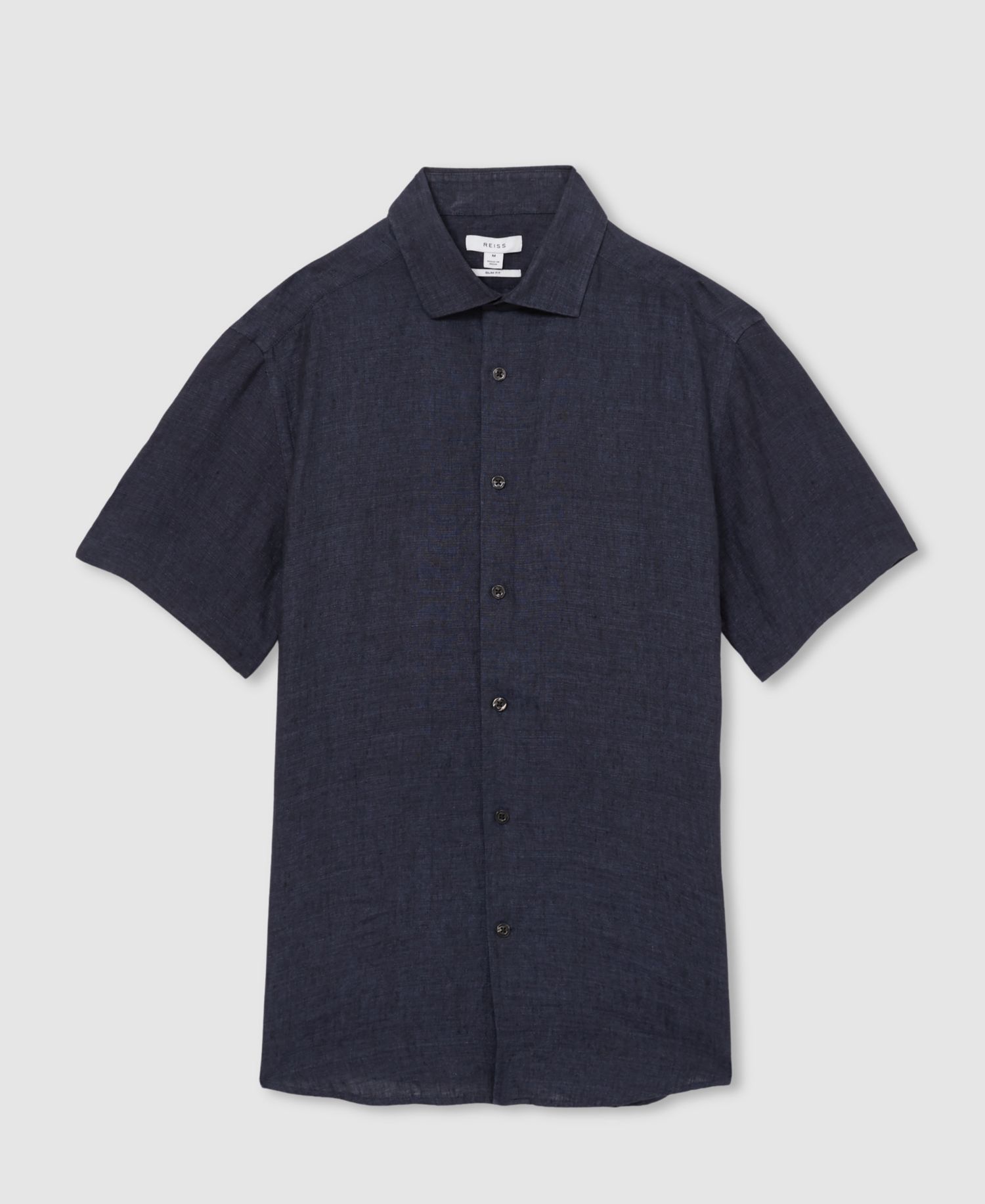 Men's Holiday Linen Short Sleeve Shirt