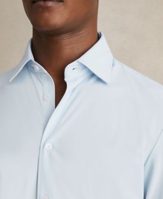 Men's Long-Sleeve Travel Dress Shirt