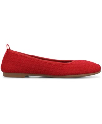 Women's Aria Knitted Round Toe Knit Flats