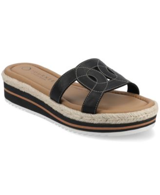 Women's Rosalinda Slip On Open Toe Espadrille Sandals