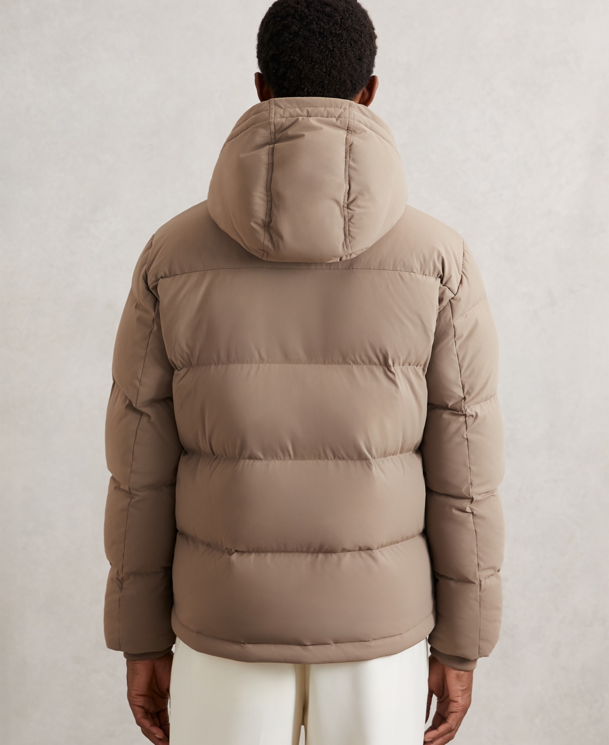 Reiss Men's Quilted Zip-Through Puffer Jacket