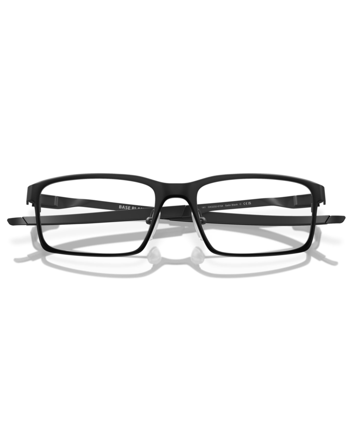 Мужские очки Oakley Man Rectangle Metal OX3232 Base Plane Eyeglasses, цвет: Чёрный — фото 5