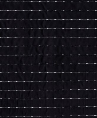 Embroidered Pick Stitch Microfiber 3-Pc. Quilt Set, Full/Queen