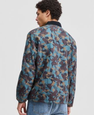 Men's Printed Quilted Bomber Jacket, Macy's Exclusive