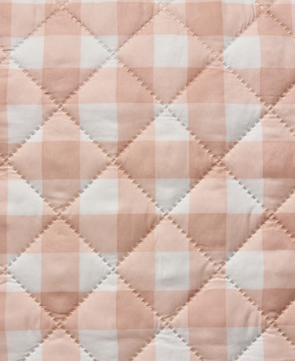 Vcny Home Gingham Microfiber 2-Pc. Quilt Set, Twin