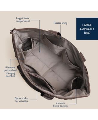 BELONG WEEKENDER TOTE WOVEN CREAM