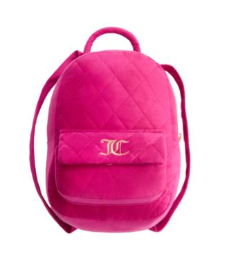 Quilted Backpack Shaped Decorative Pillow, 12" x 8.5"