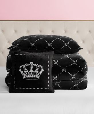 Plush Reversible Trellis Link 3-Pc. Comforter Set, Twin/Twin XL