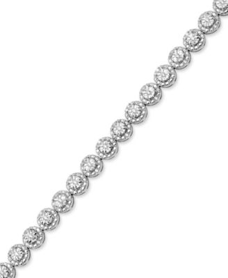Diamond Bracelet (3/8 ct. t.w.) in Sterling Silver