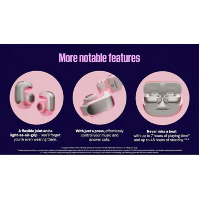 Bose Ultra Open Earbuds Driftwood Sand