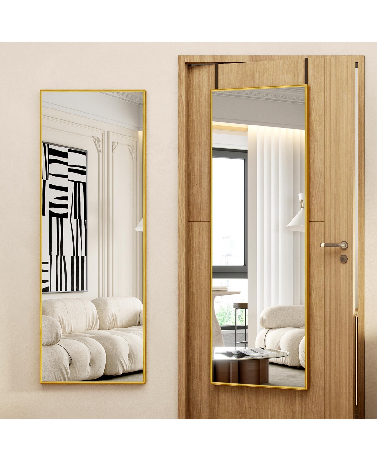 Vlsrka Wall / Door Full Length Mirror