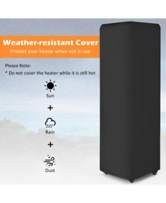 41000 BTU Propane Patio Heater with Metal Hood