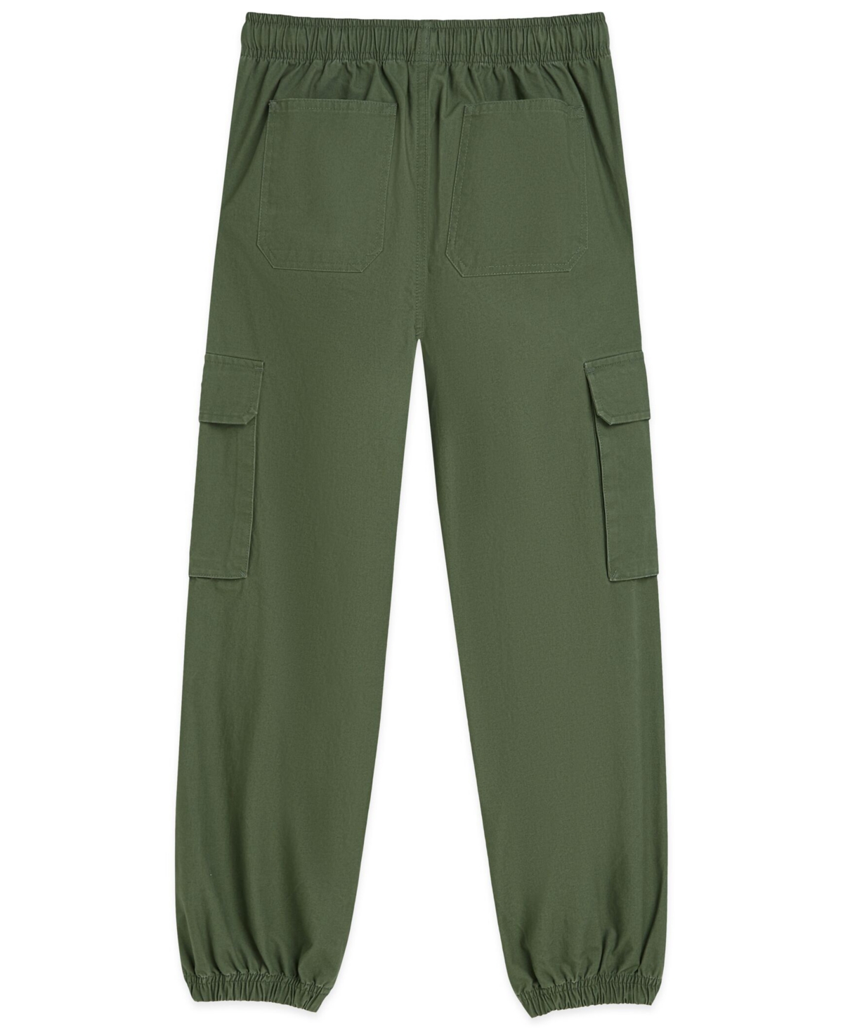 Scotch & Soda Girls 7-16 Pocket Cargo Pull-on Pants In Green